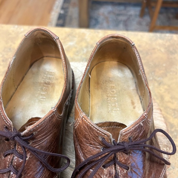 Bed Stu Cobbler Series Brown Leather Saddle Oxford - Picture 7 of 11